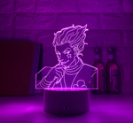 Neon Anime Night Light for Creative Spaces