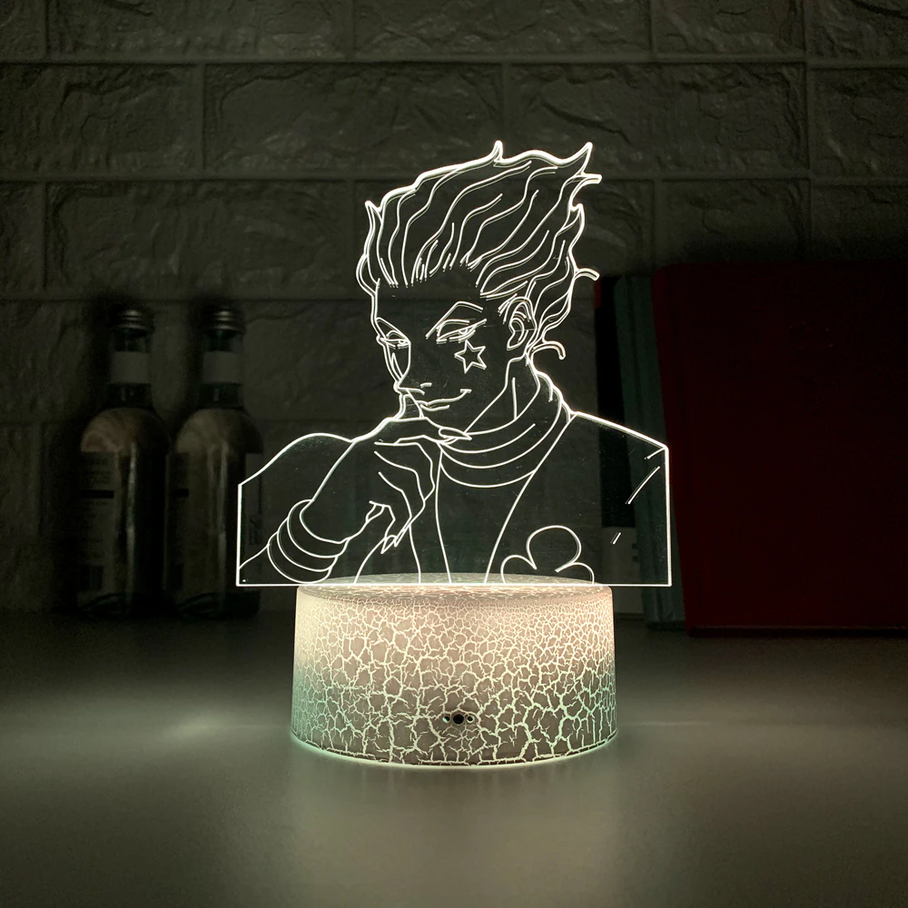 Neon Anime Night Light for Creative Spaces