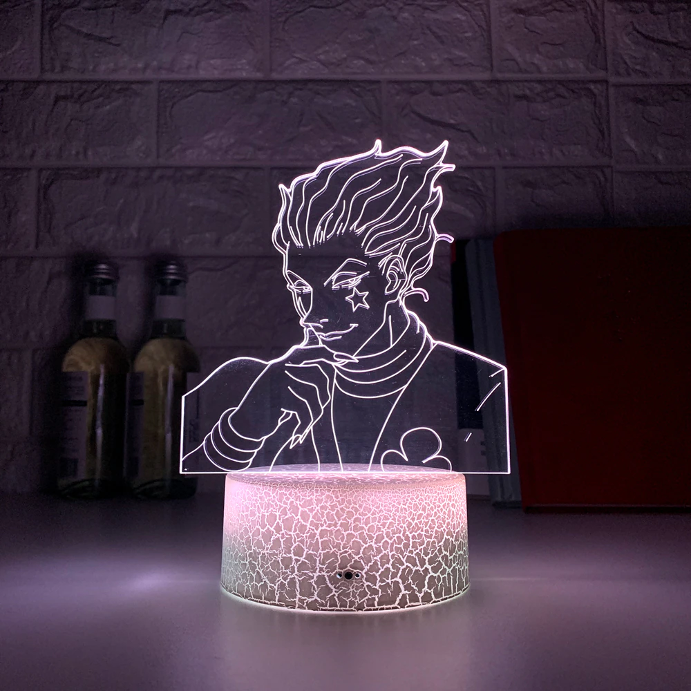Neon Anime Night Light for Creative Spaces