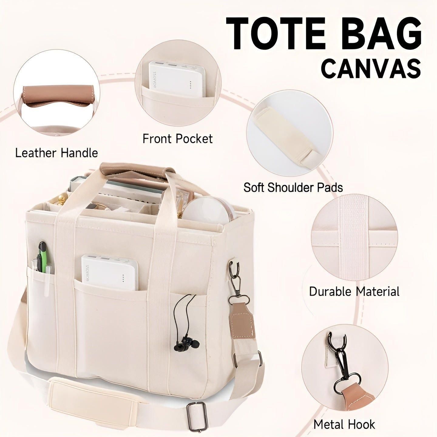 Elegante Multifunktions-Tasche für jeden Anlass
