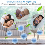 Noiseless Nasal Device Against Snoring | Portable Breathing Aid Without Mask | USB Rechargeable Battery