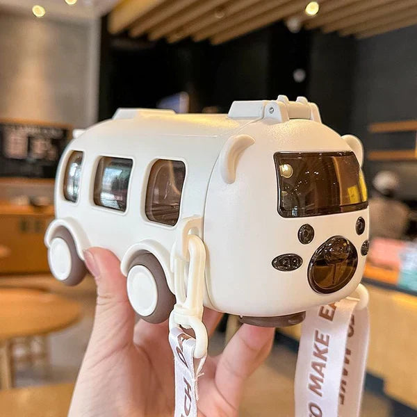 AquaBus - Coole Wasserflasche im Bus-Design