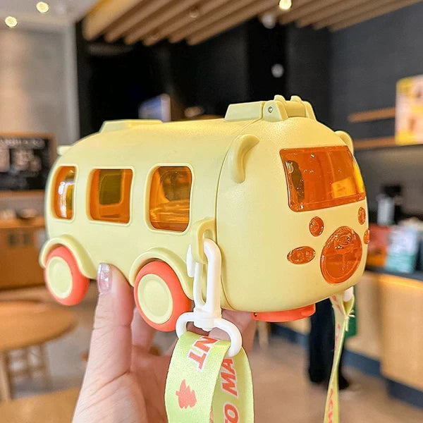 AquaBus - Coole Wasserflasche im Bus-Design