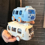 AquaBus - Coole Wasserflasche im Bus-Design