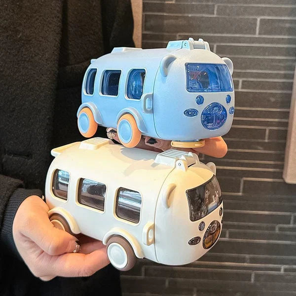 AquaBus - Coole Wasserflasche im Bus-Design