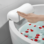 Ergonomic Bath Pillow with Suction Cups – Head and Neck Support
