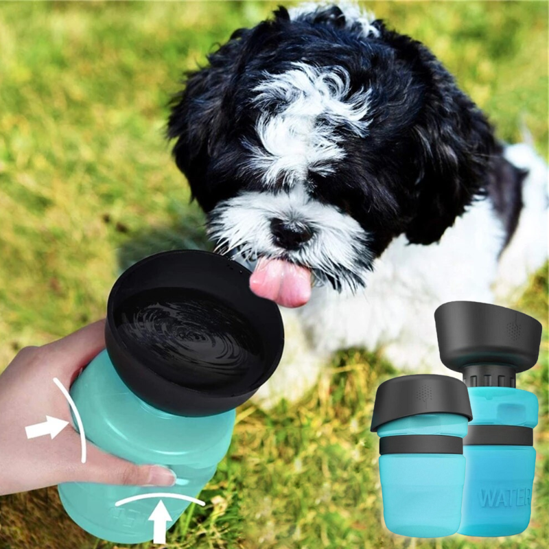 AquaPup | Praktische Wasserflasche für Haustiere