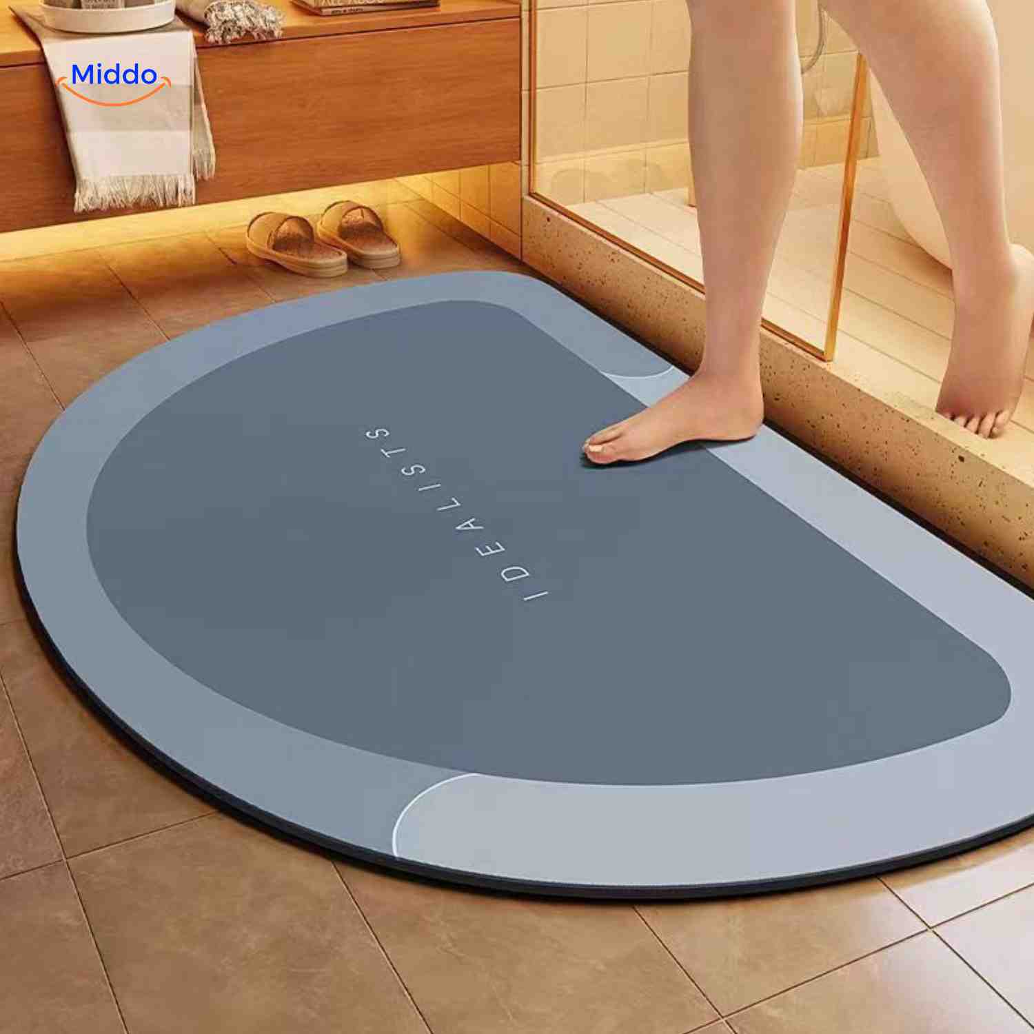 Sicherheitsmatte für das Badezimmer | Schnelltrocknend & Komfortabel