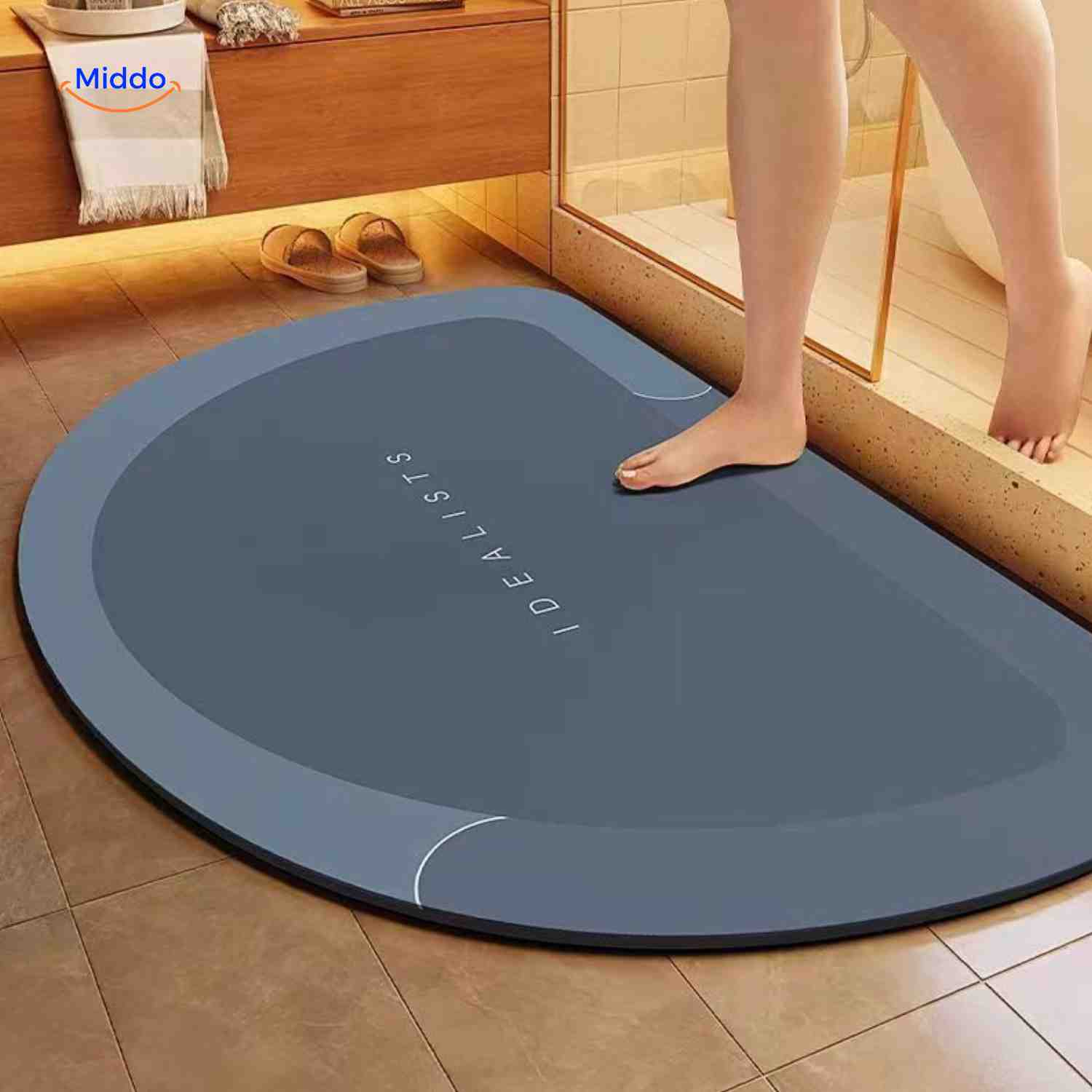 Sicherheitsmatte für das Badezimmer | Schnelltrocknend & Komfortabel