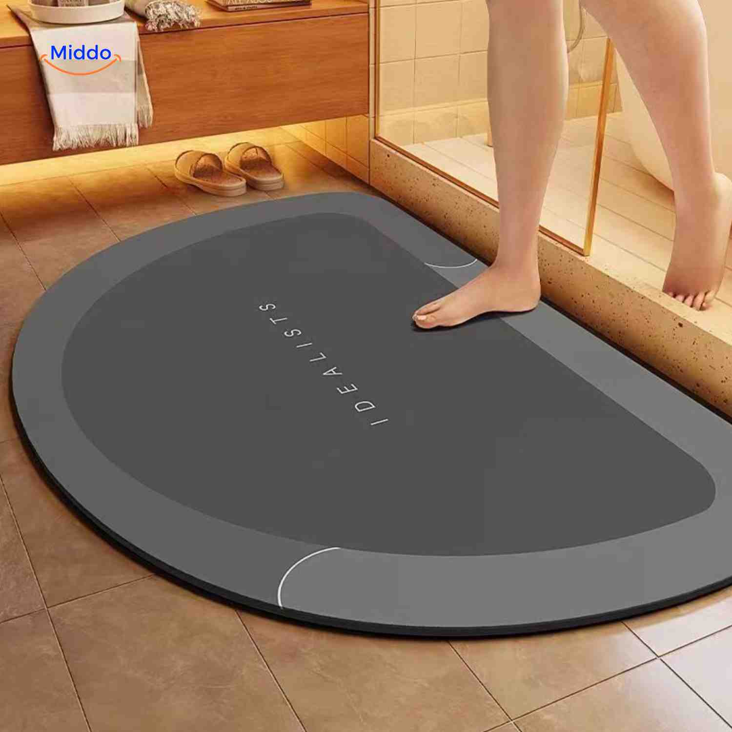 Sicherheitsmatte für das Badezimmer | Schnelltrocknend & Komfortabel