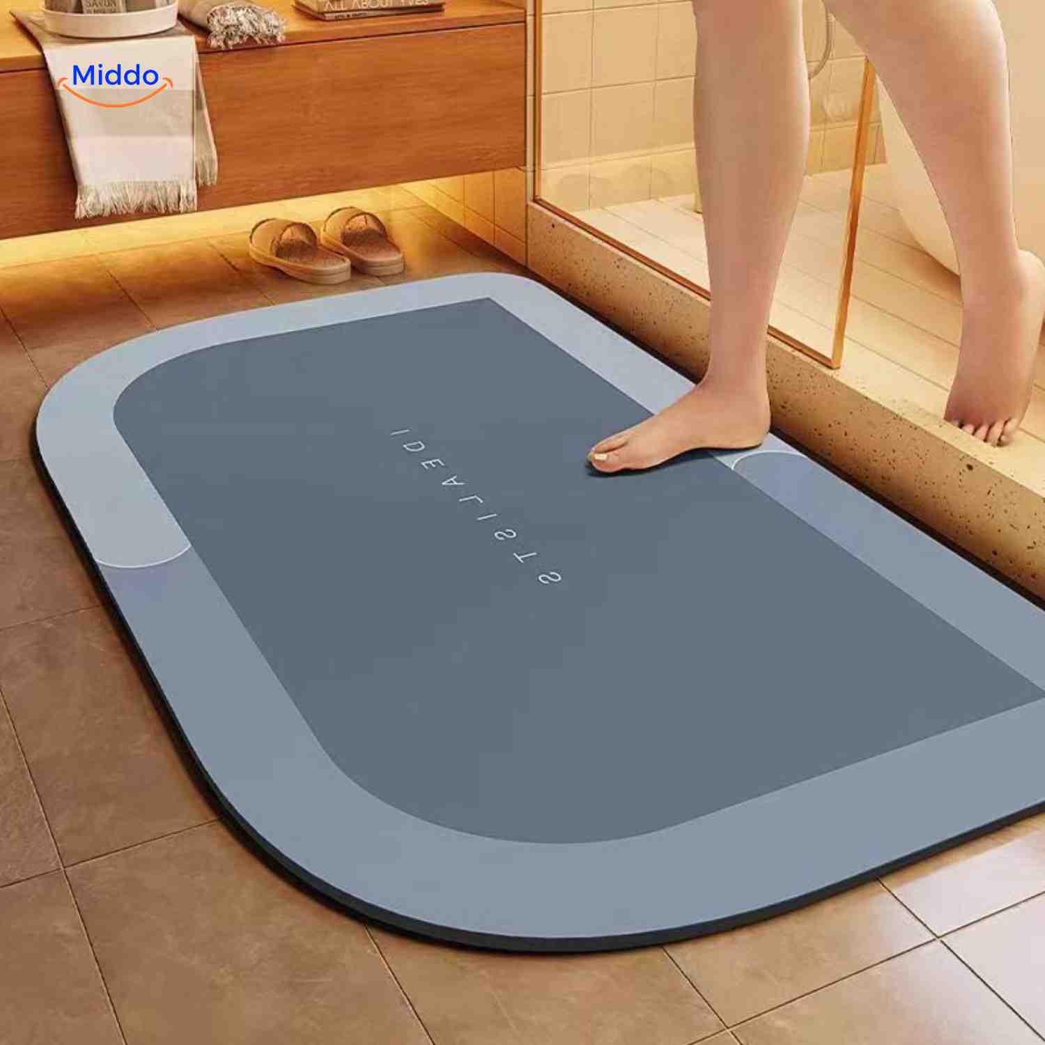 Sicherheitsmatte für das Badezimmer | Schnelltrocknend & Komfortabel