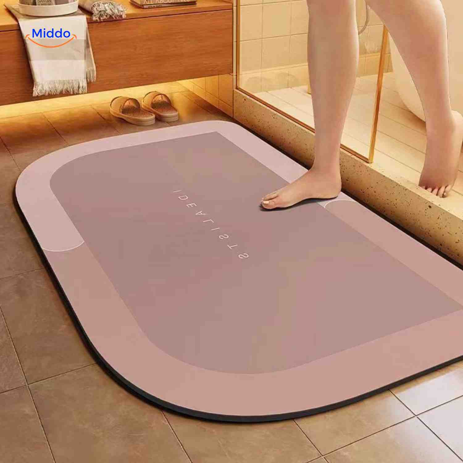 Sicherheitsmatte für das Badezimmer | Schnelltrocknend & Komfortabel