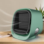 Kompakte Klimaanlage Aron | 2-in-1 Luftkühler und Luftbefeuchter für Zuhause oder Büro