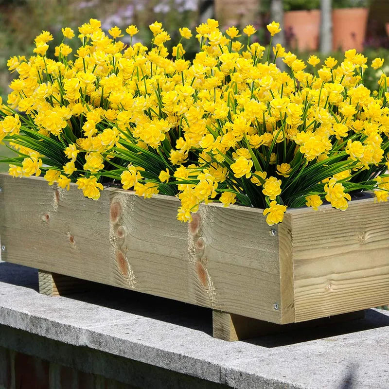 Lebensnahe Kunstblumen für den Außenbereich