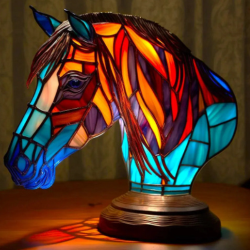 Elegant LED Lamp with Artistic Design – Energy-Saving Lighting for Your Home