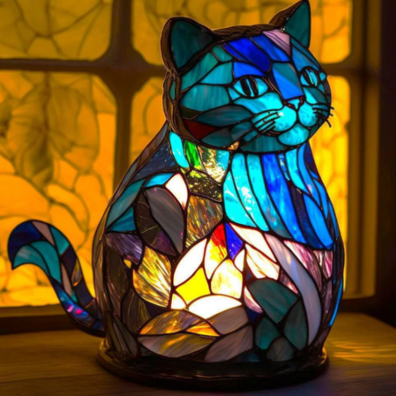 Elegant LED Lamp with Artistic Design – Energy-Saving Lighting for Your Home