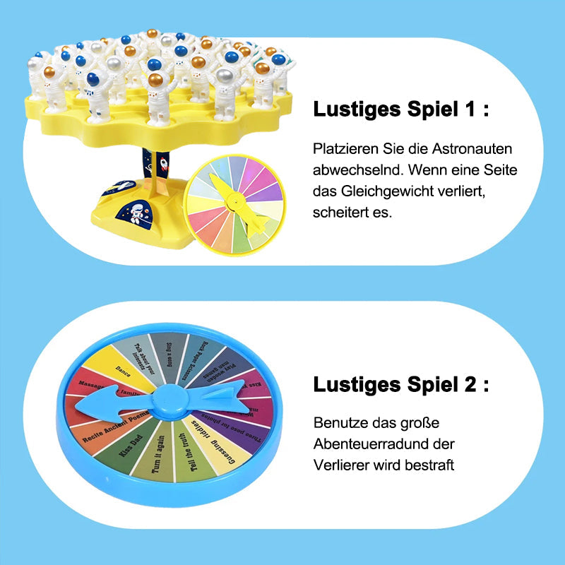Weltraumabenteuer - Lernspiel für Balance und Geschicklichkeit