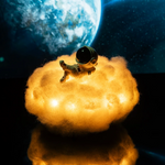 Floating Astronaut Cloud - AstroCloud Lamp