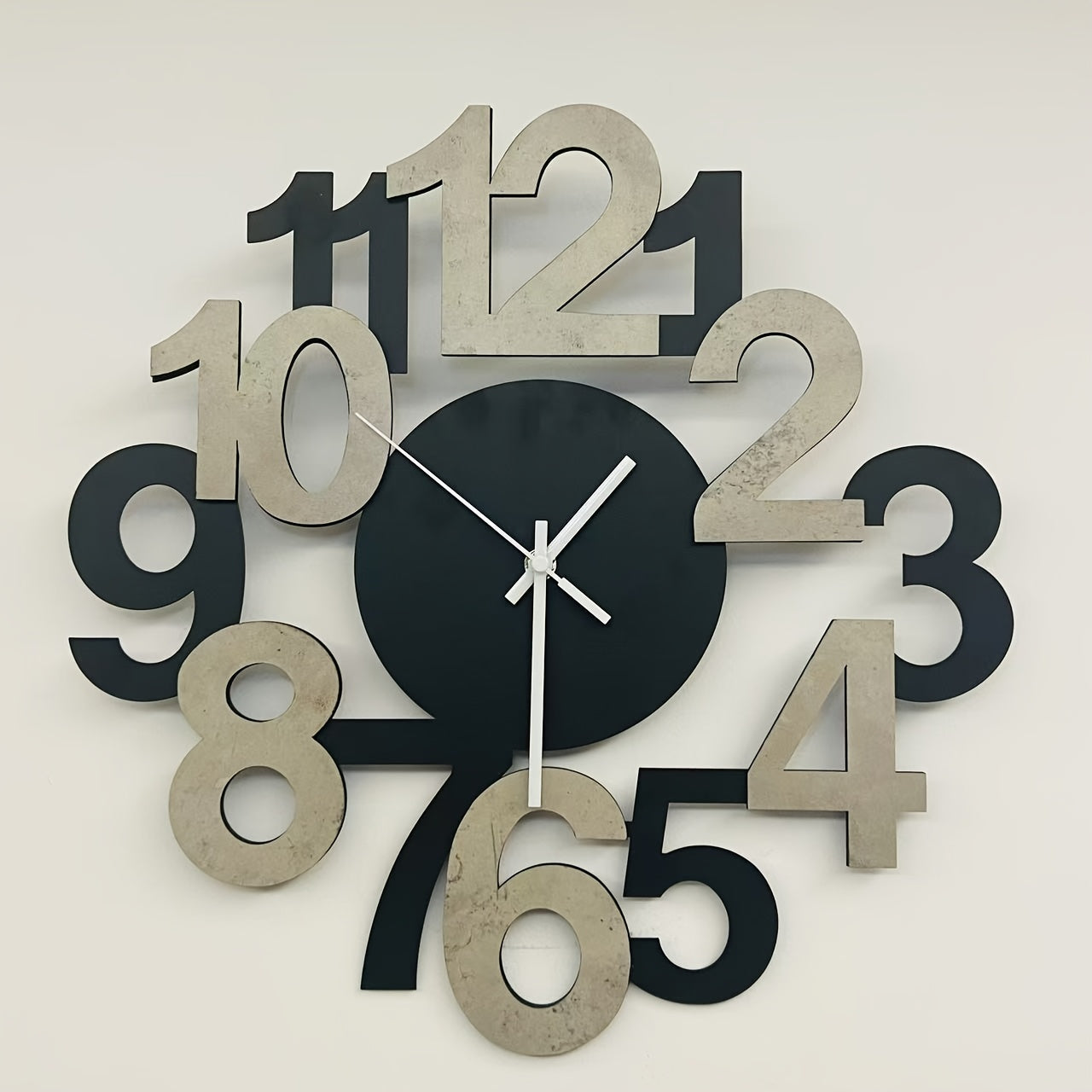 Modern Digital Wall Clock with Oversized Digits – Silent Clock for Your Kitchen