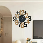 Modern Digital Wall Clock with Oversized Digits – Silent Clock for Your Kitchen