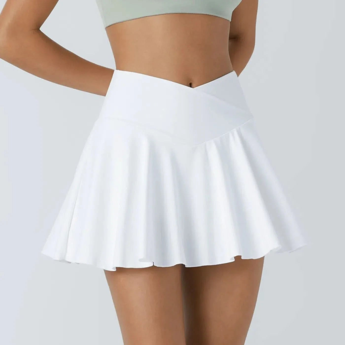 Stylischer Sportrock mit integrierten Shorts für Damen
