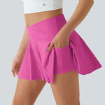 Stylischer Sportrock mit integrierten Shorts für Damen