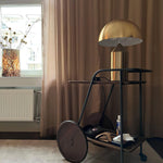 Elegant geometric metal table lamp for any home