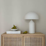Elegant geometric metal table lamp for any home