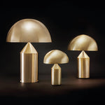 Elegant geometric metal table lamp for any home