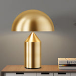 Elegant geometric metal table lamp for any home