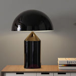 Elegant geometric metal table lamp for any home