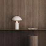 Elegant geometric metal table lamp for any home