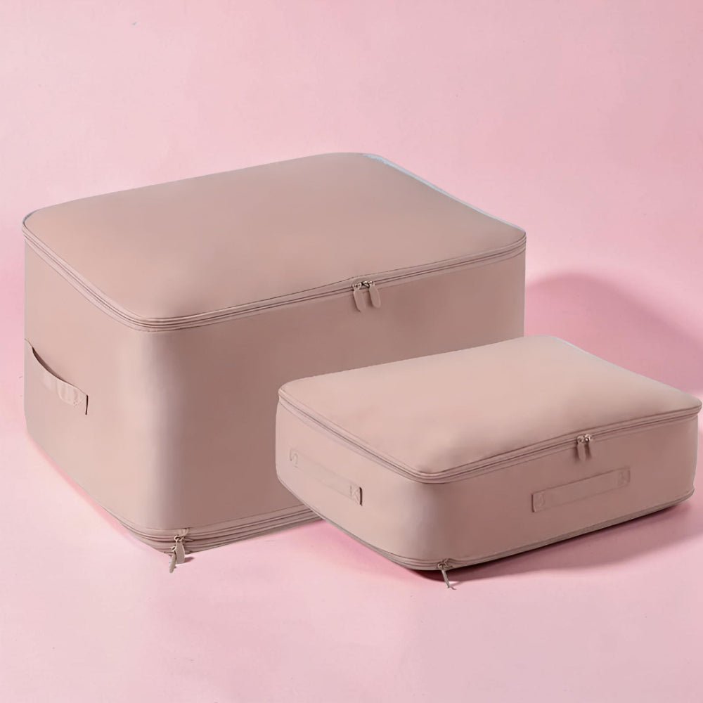 Compact Clothing Storage Box with Space-Saving Function
