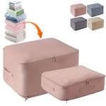 Compact Clothing Storage Box with Space-Saving Function