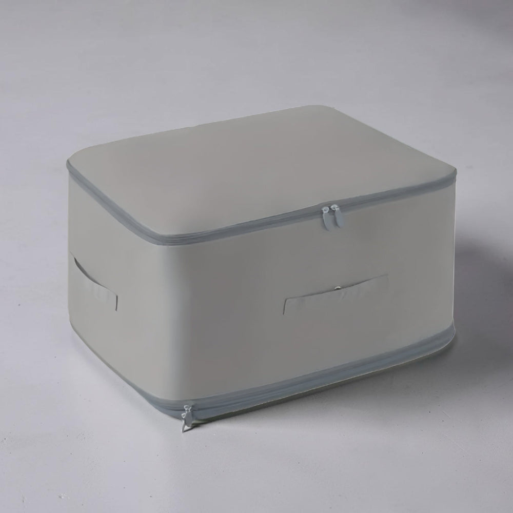Compact Clothing Storage Box with Space-Saving Function