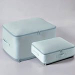 Compact Clothing Storage Box with Space-Saving Function