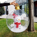 Inflatable Christmas Decoration with Remote Control – Luminous and stress-free