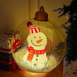 Inflatable Christmas Decoration with Remote Control – Luminous and stress-free