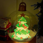 Inflatable Christmas Decoration with Remote Control – Luminous and stress-free
