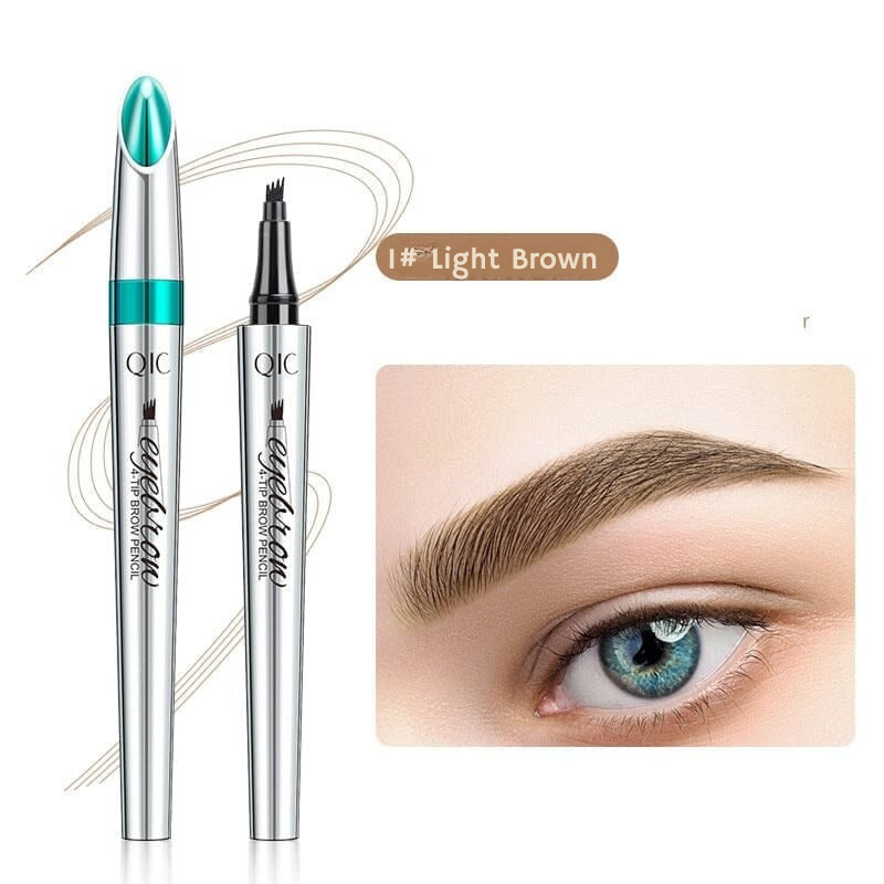 Präziser Augenbrauenstift mit 4-Spitzen für natürlichen Look