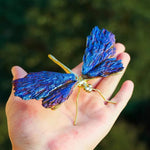 AuraCrafts – Mystischer Drachenflieger aus Tourmalin und Kyanit
