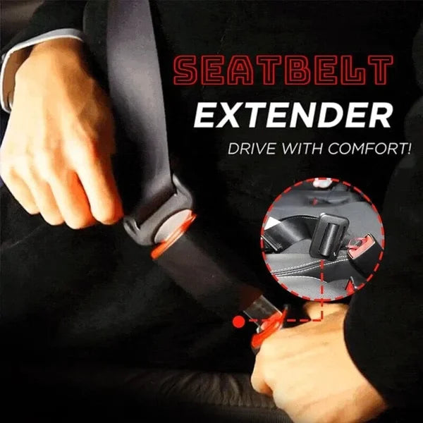 Extension for car seatbelts