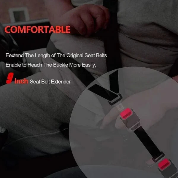 Extension for car seatbelts