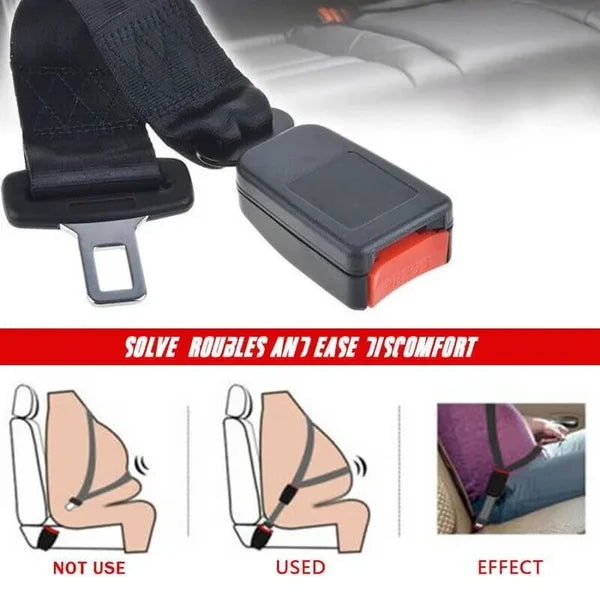 Extension for car seatbelts