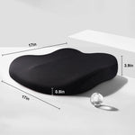 Autositzerhöhung | Ergonomischer Komfort aus Memory-Schaum | Rutschfester Boden