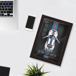 Stylische 3D Wandkunst | Faszination Auto für Ihr Zuhause