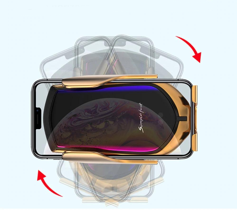 Automatic Smartphone Holder with Charging Function