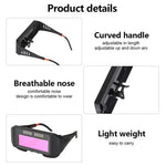 Automatic darkening welding goggles