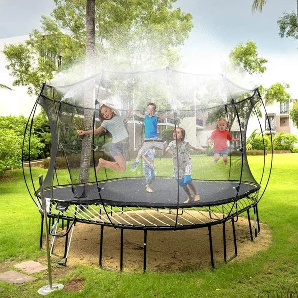 Automatic irrigation system with mist cooling