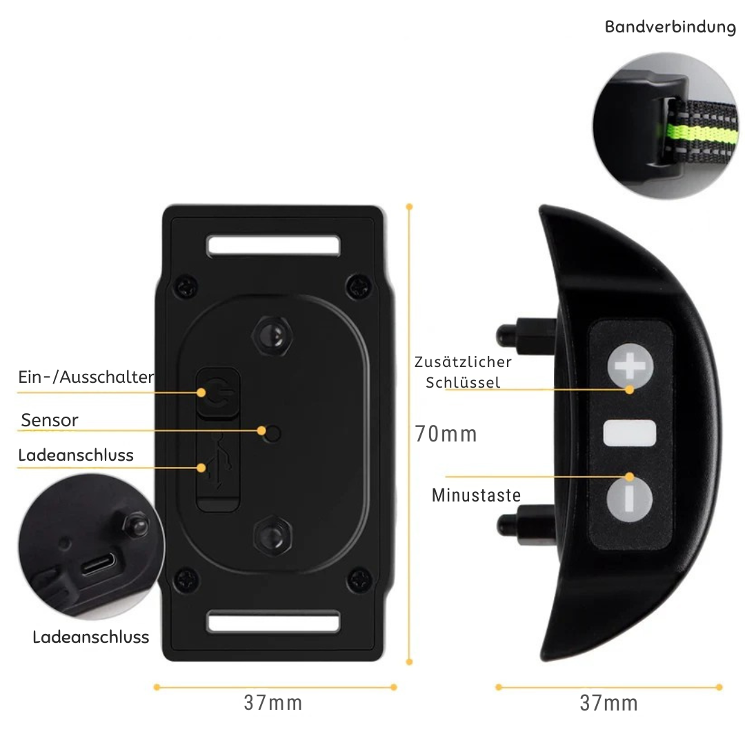 Automatic Anti-Bark Collar with Sound and Static Correction